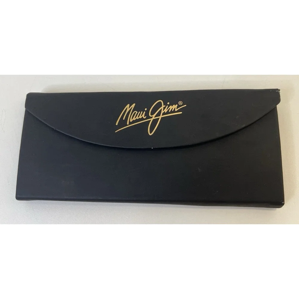 Maui Jim Eyeglasses Cases Black Tri Folding Case CASE ONLY Flat